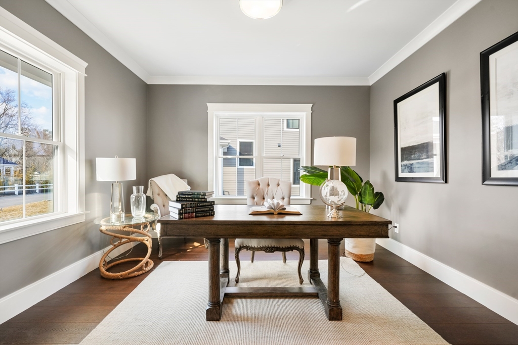 8 Wayside Road Natick, MA 01760 - Photo 21 of 42 a view of a workspace with furniture and a window