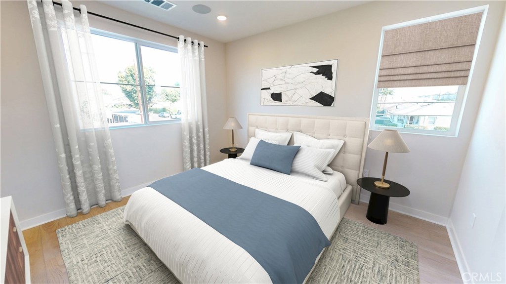 4351 Jasmine Lane Arcadia, CA 91006 - Photo 9 of 9 a bedroom with a bed and a window