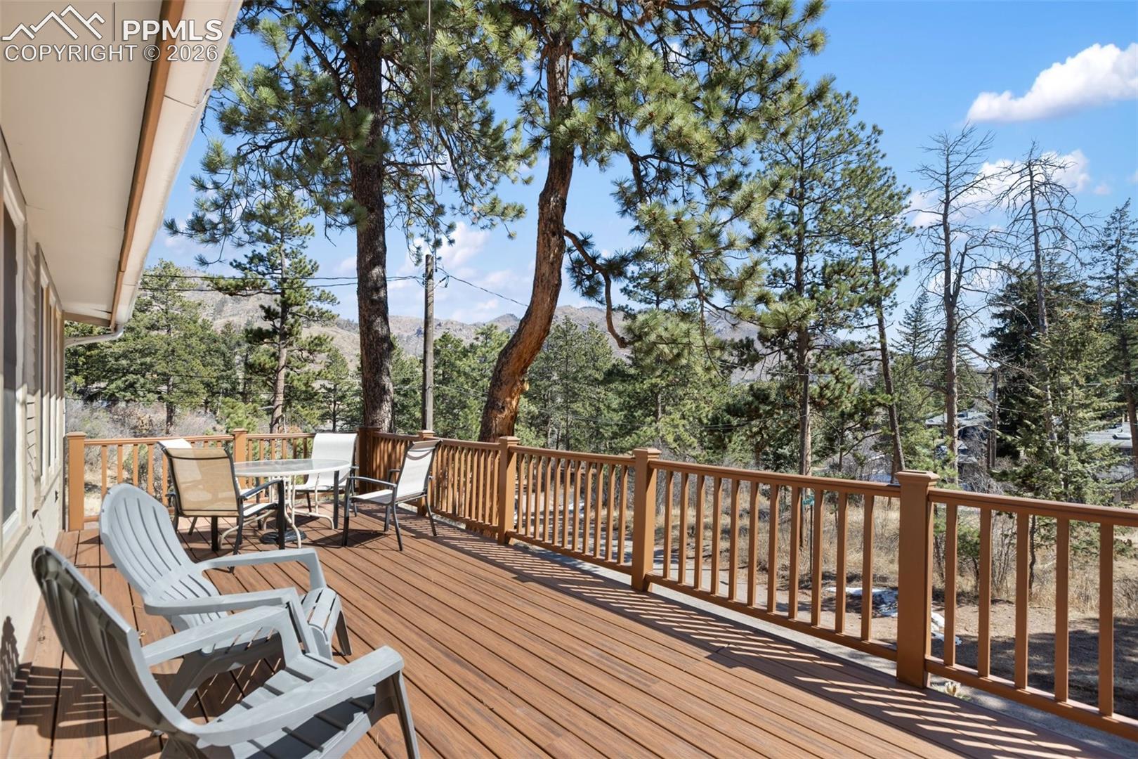 5870 Paona Road Cascade, CO 80809 - Photo 27 of 46 Incredible composite deck