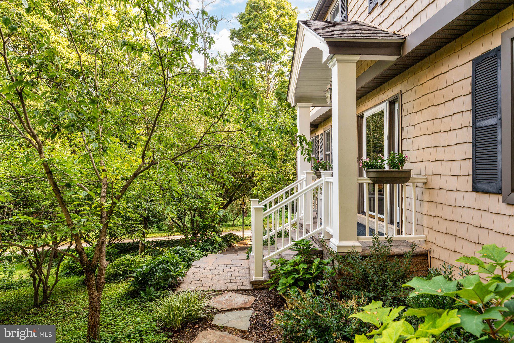 A private oasis just steps from the Devon Station
