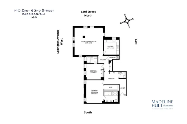 $3,750,000 | 140 East 63rd Street, Unit 14A | Lenox Hill