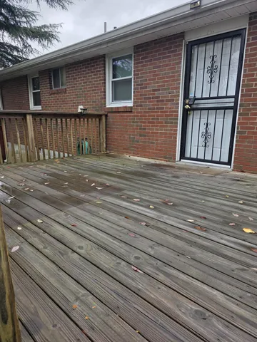 a view of front door