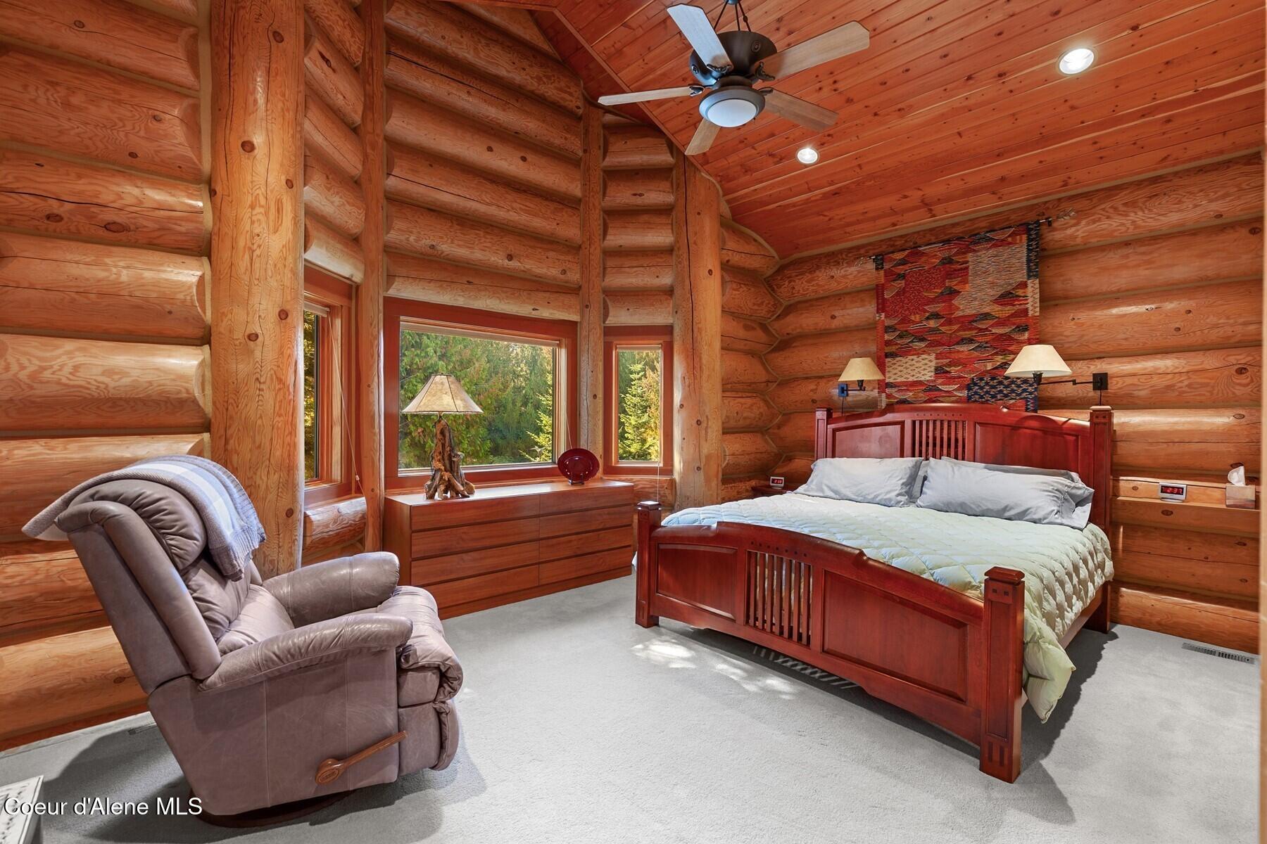 18869 South Trekker Woods Road Coeur D'Alene, ID 83814 - Photo 33 of 78 Impressive Bedroom