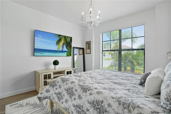 a view of a hallway with closet area