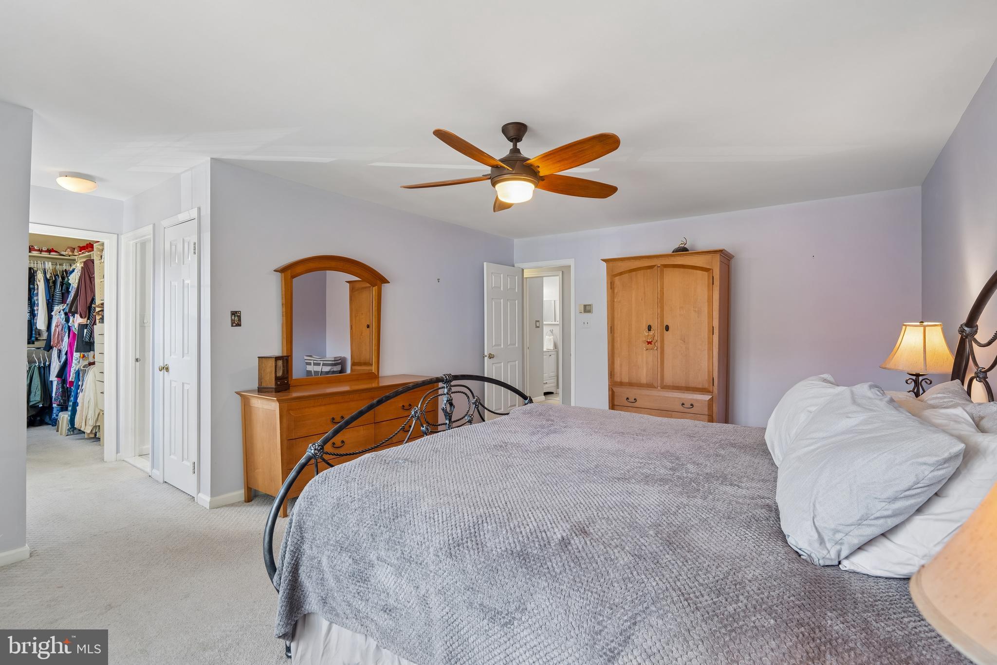 13525 Winding Trail Court Silver Spring, MD 20906 - Photo 21 of 40 Primary Bedroom With Ceiling Fan And Light