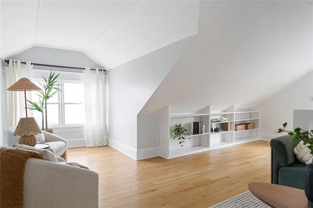 an aerial view of a city with lots of residential buildings