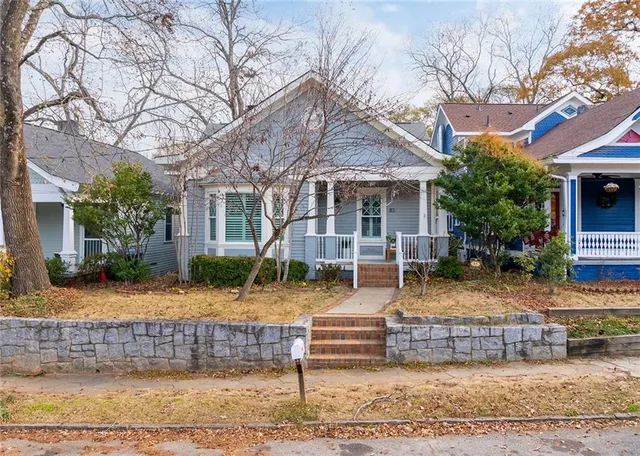 a view of a door of a house with a front door