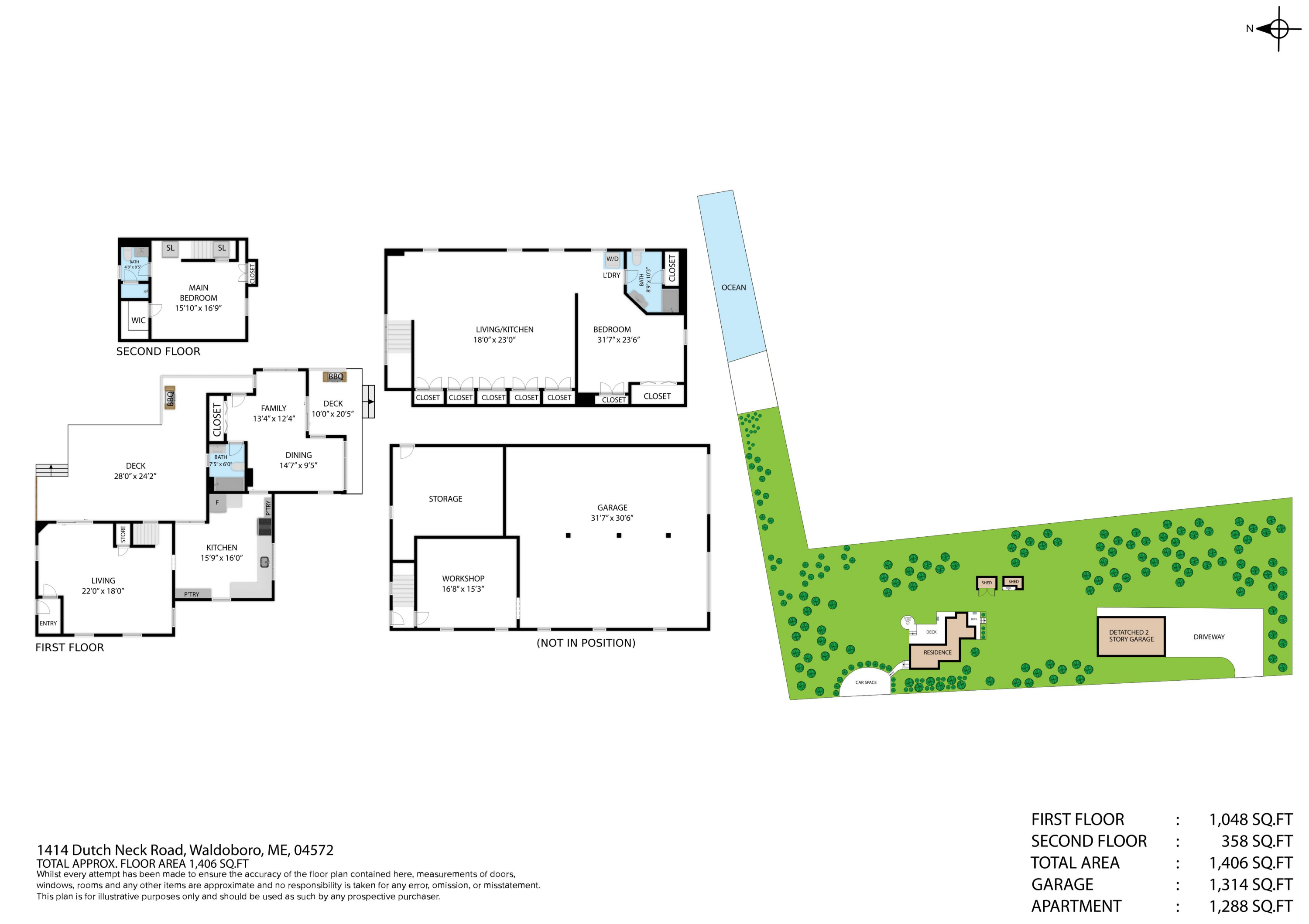 1414 Dutch Neck Road Waldoboro, ME 04572 - Photo 68 of 69 Gallery Image 68