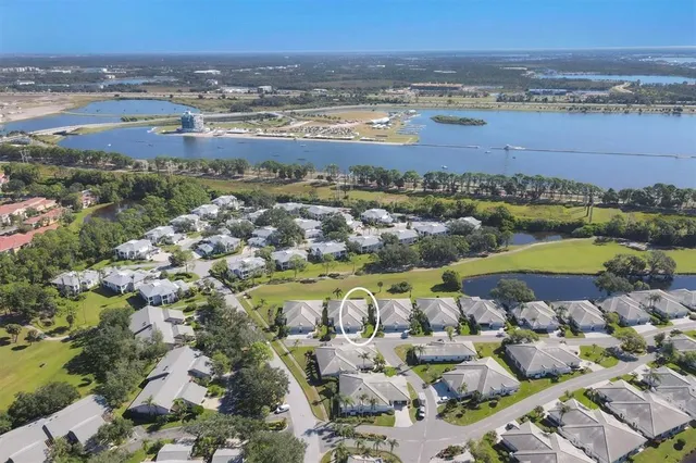a view of city and ocean