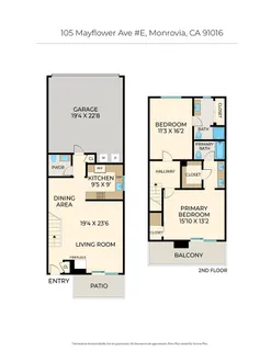 $678,000 | 105 South Mayflower Avenue, Unit E, Monrovia, CA 91016