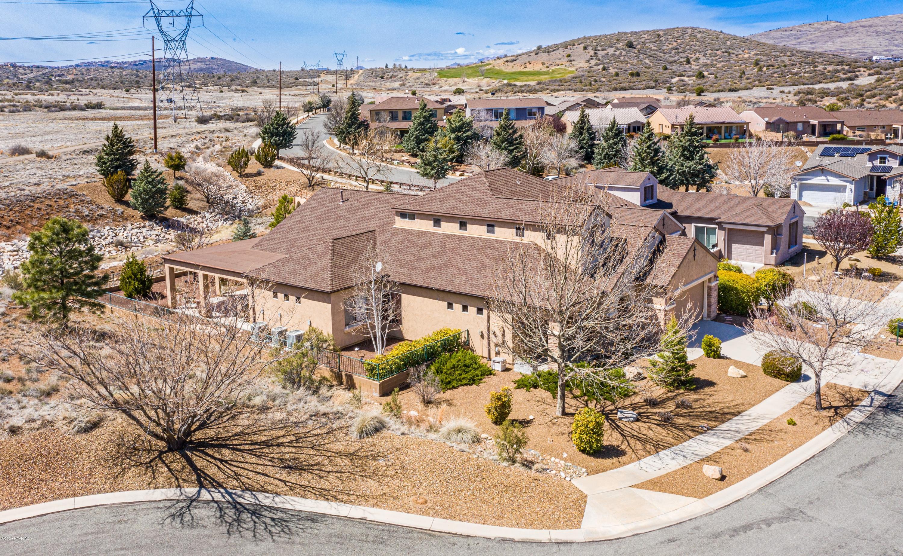 1090 Half Hitch Road Prescott Valley, AZ 86314 - Photo 4 of 57 004_Aerial 2