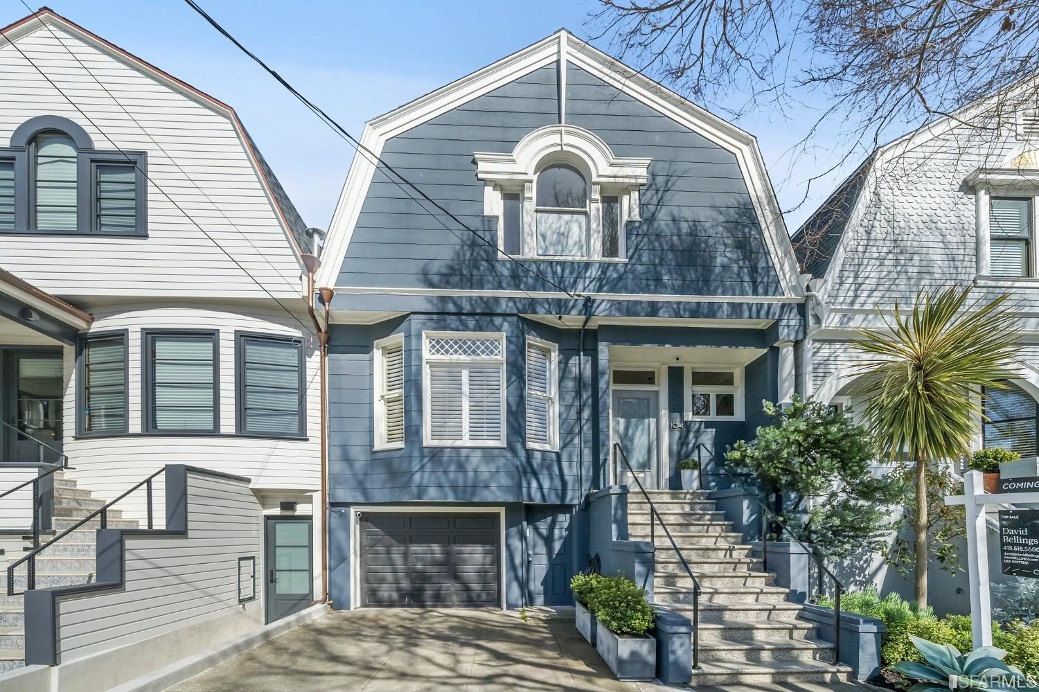 104 3rd Avenue San Francisco, CA 94118 - Photo 40 of 41 a front view of a house with a yard