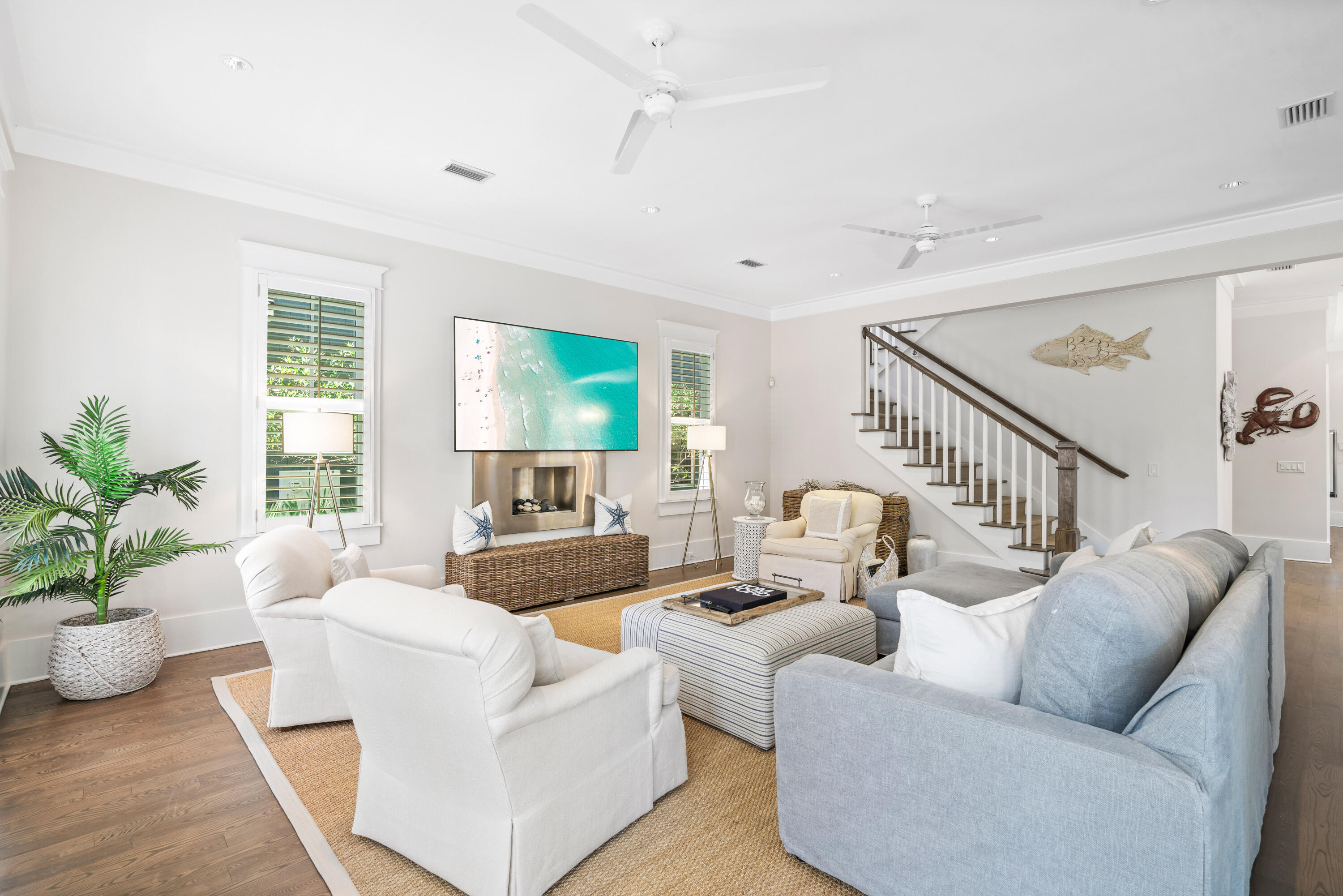 10 Coopersmith Lane Inlet Beach, FL 32461 - Photo 14 of 69 a living room with furniture and a large window