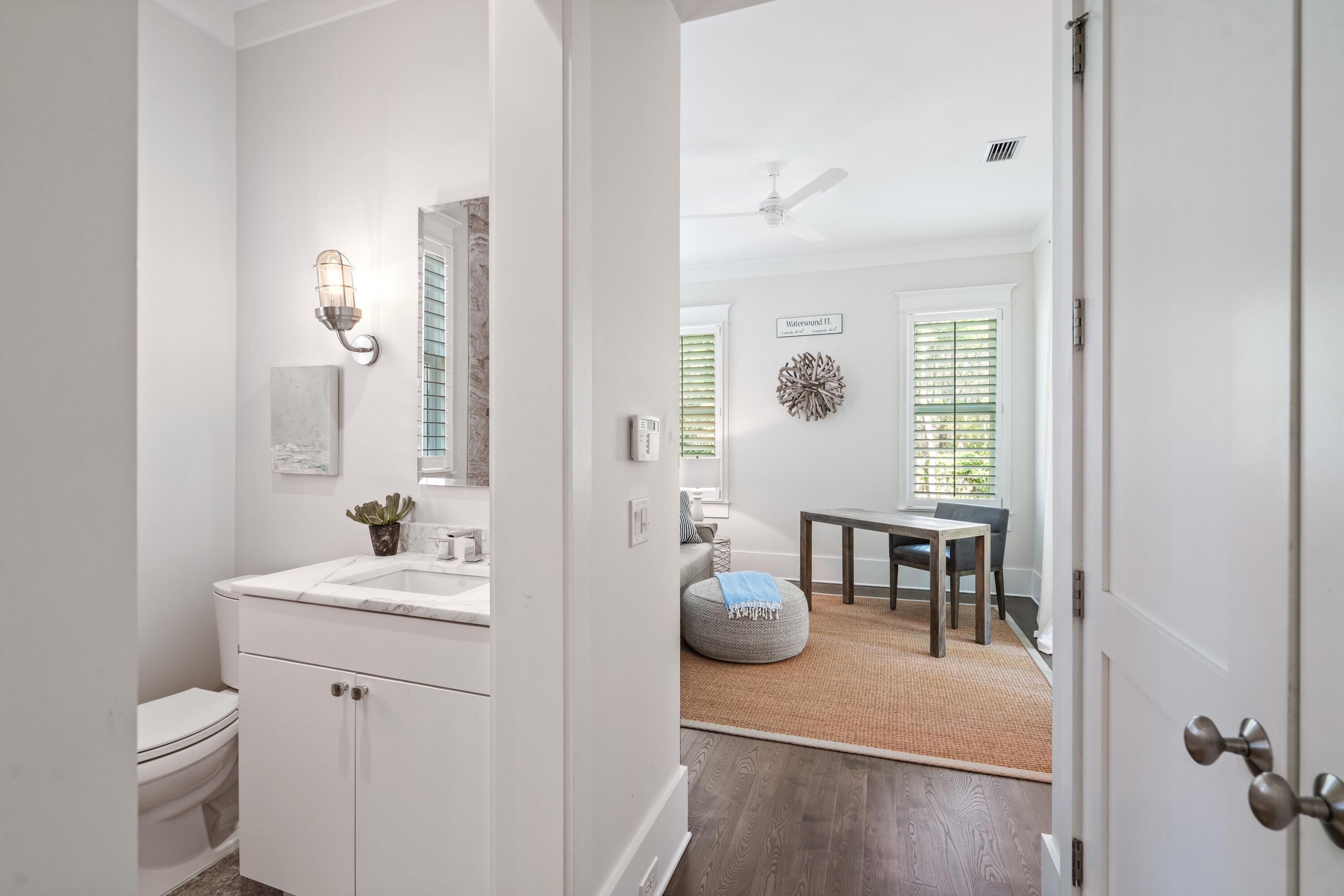 10 Coopersmith Lane Inlet Beach, FL 32461 - Photo 29 of 69 a view of bathroom with dual sinks