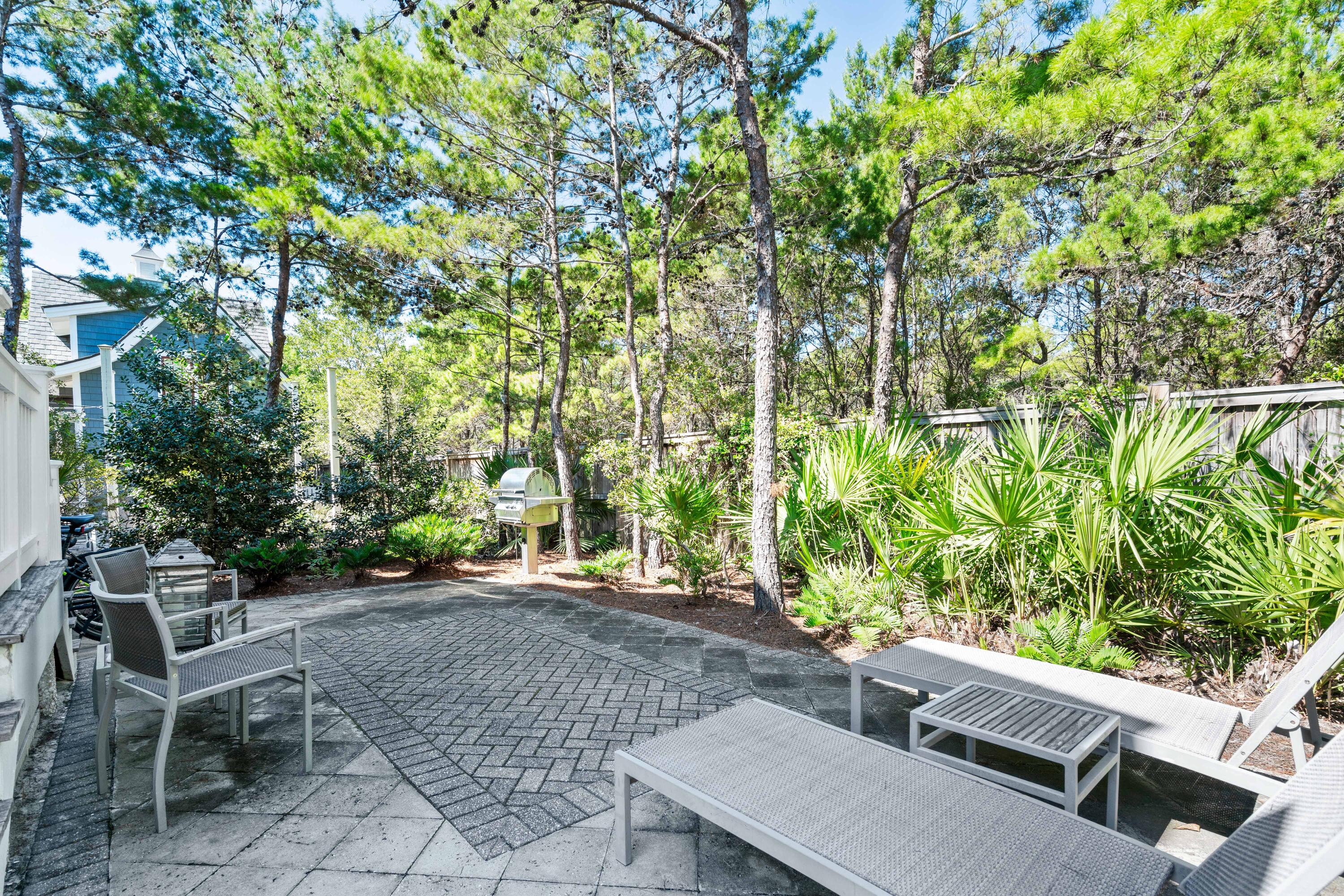 10 Coopersmith Lane Inlet Beach, FL 32461 - Photo 53 of 69 a view of backyard with seating area and green space