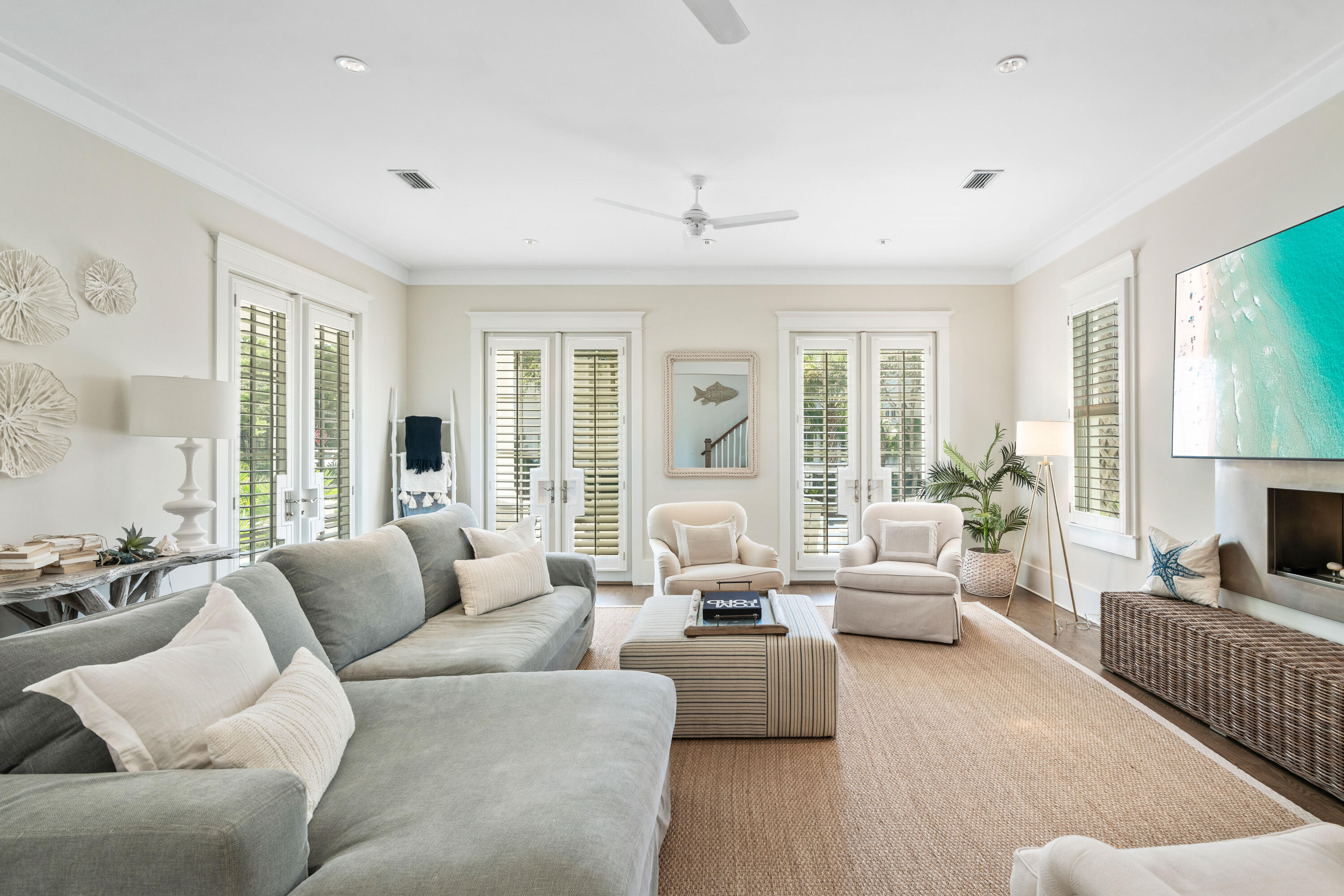 10 Coopersmith Lane Inlet Beach, FL 32461 - Photo 10 of 69 a living room with furniture and a large window