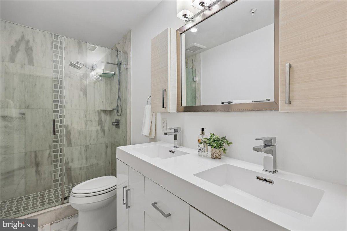 2429 Ontario Road Northwest, Unit 2 Washington, DC 20009 - Photo 33 of 52 Double sink bathroom