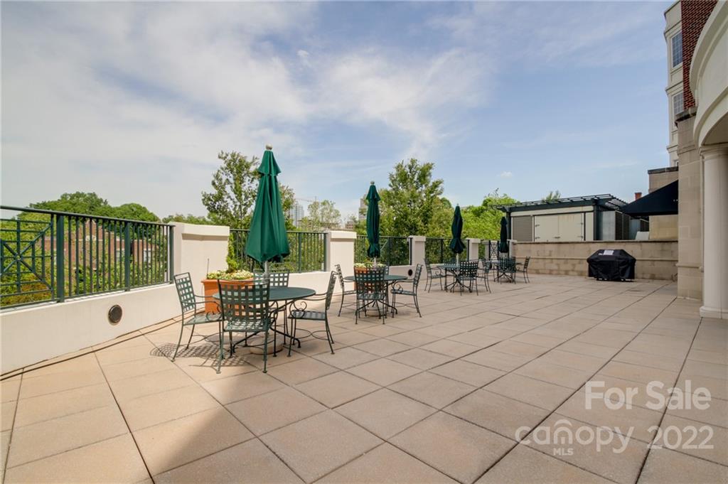 300 West 5th Street, Unit 339 Charlotte, NC 28202 - Photo 29 of 40 a view of a terrace with furniture
