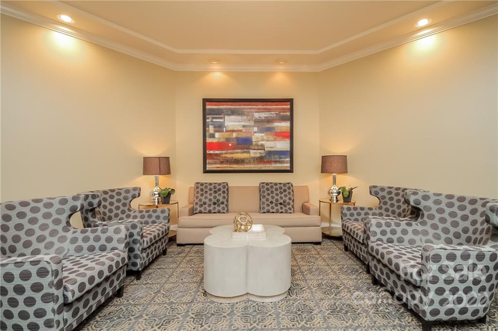 300 West 5th Street, Unit 339 Charlotte, NC 28202 - Photo 35 of 40 a living room with furniture and a couch