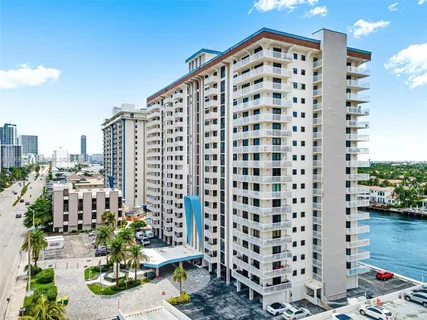 a view of lake with city view