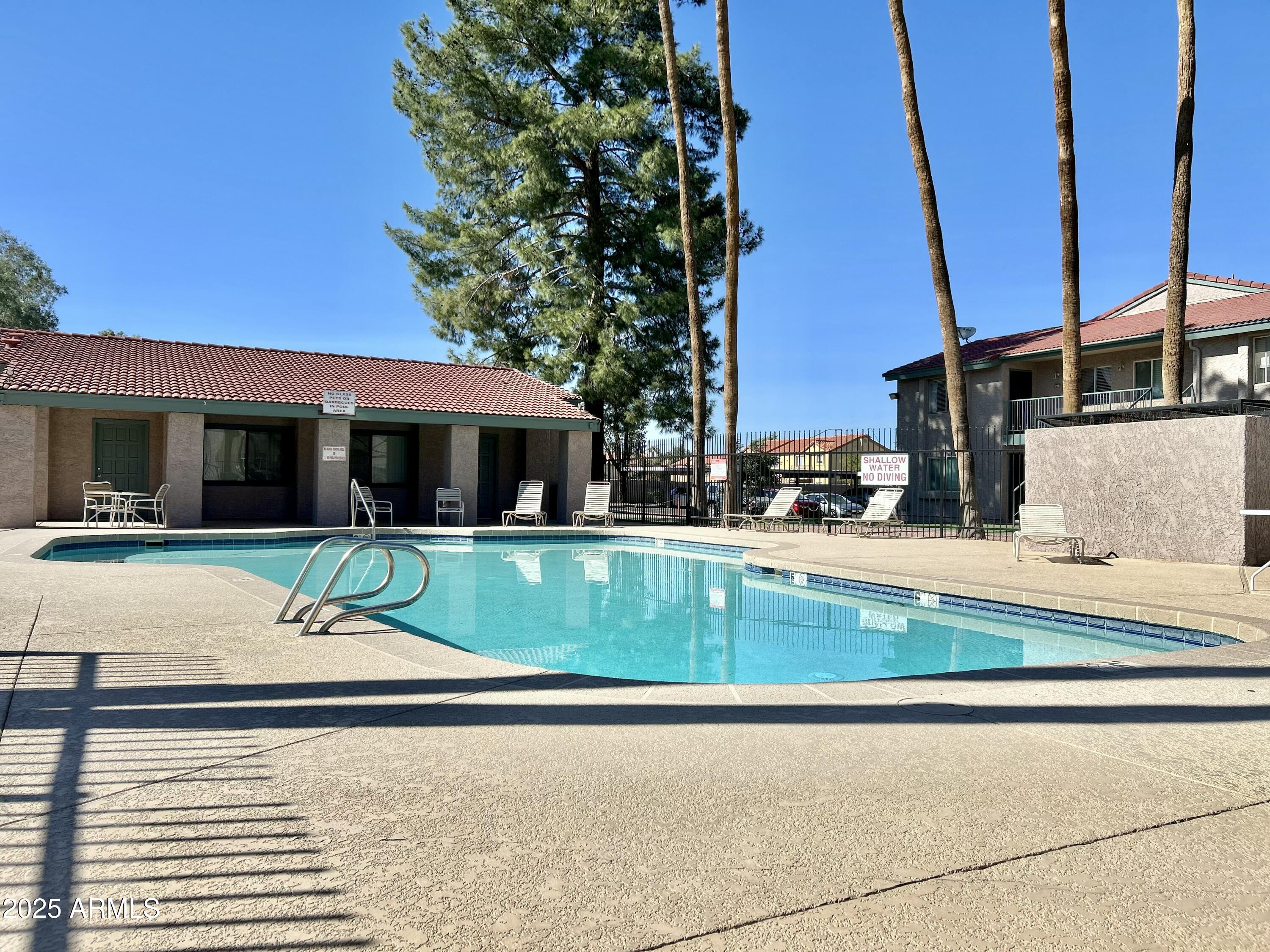 623 West Guadalupe Road, Unit 217 Mesa, AZ 85210 - Photo 12 of 12 a house view with a garden space