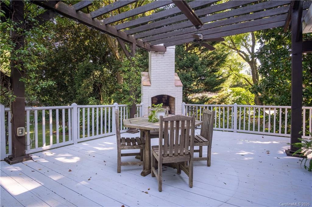 1844 Harris Road Charlotte, NC 28211 - Photo 22 of 29 a view of a chairs and table in the deck