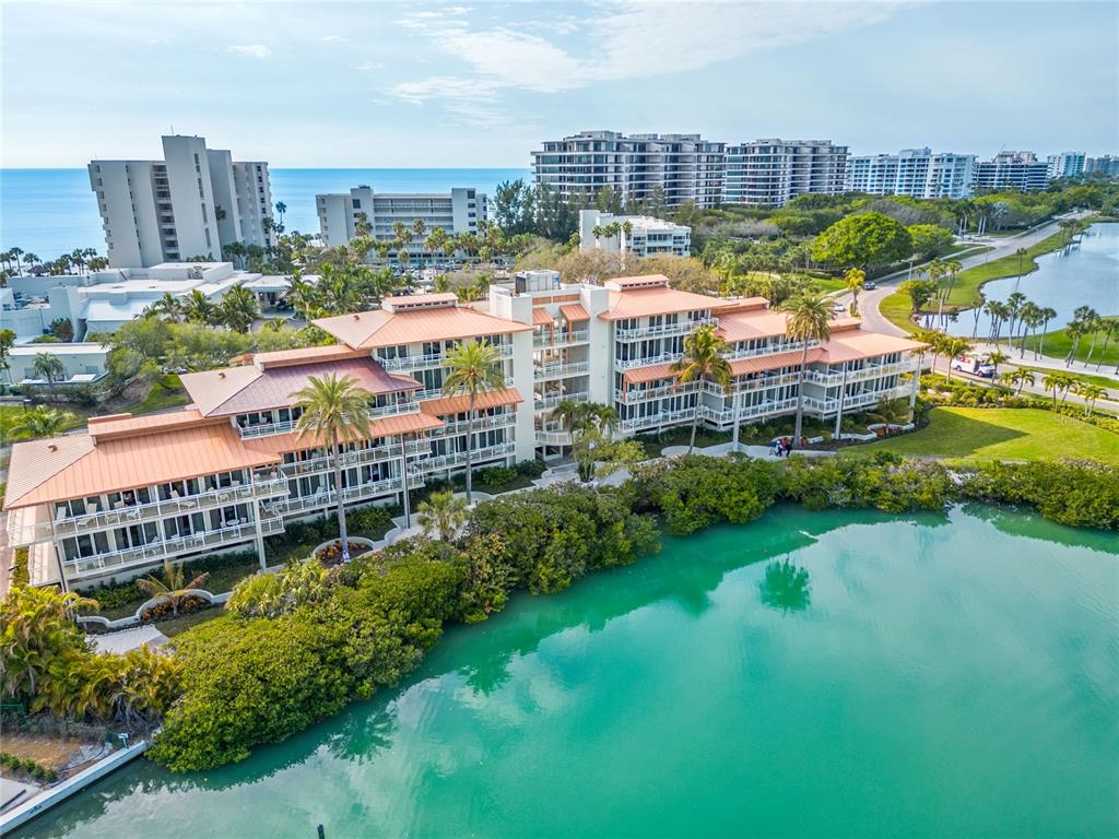 225 Sands Point Road, Unit 7101 Longboat Key, FL 34228 - Photo 41 of 44 a view of a city and a lake view