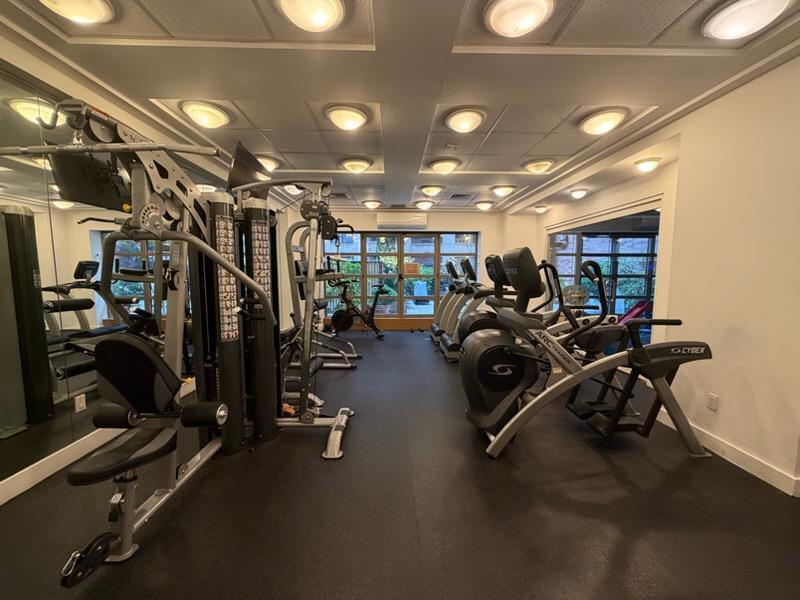400 East 90th Street, Unit 4D Manhattan, NY 10128 - Photo 9 of 12 a view of a room with gym equipment