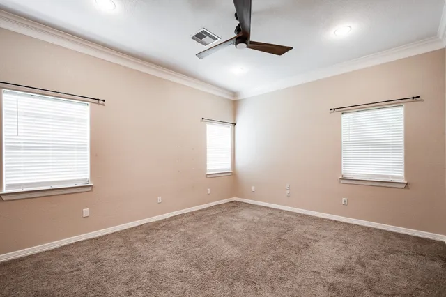 a view of a livingroom with a flat screen tv