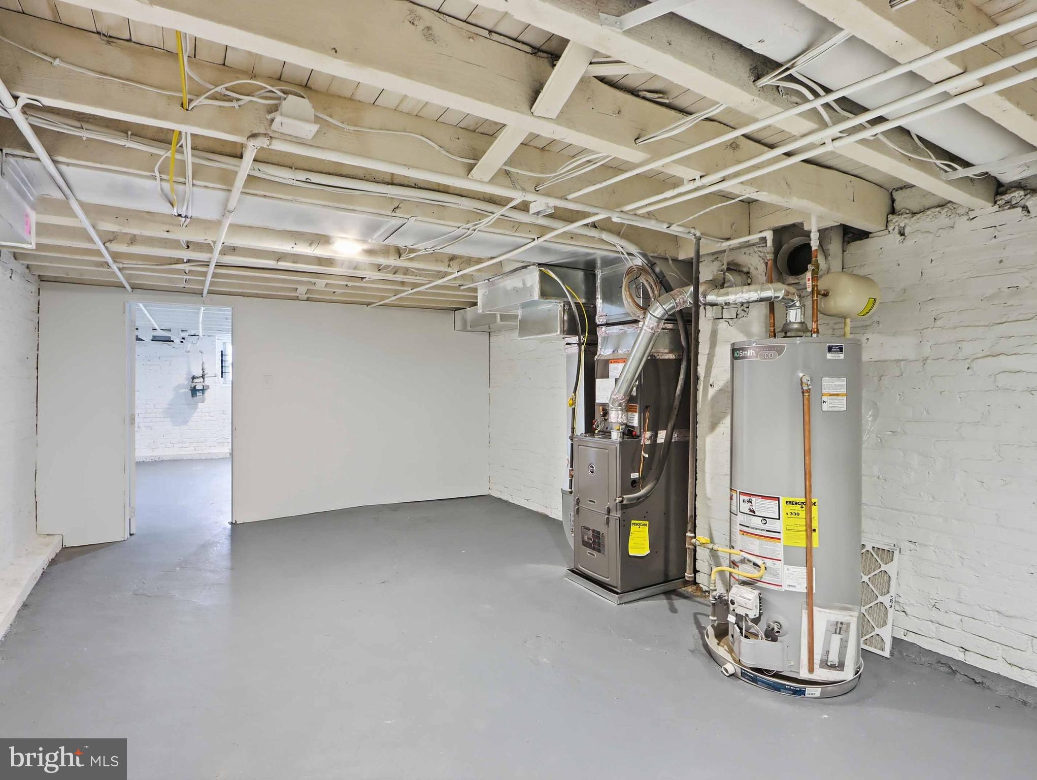 1724 North Payson Street Baltimore, MD 21217 - Photo 23 of 41 Updated HVAC & gas water heater