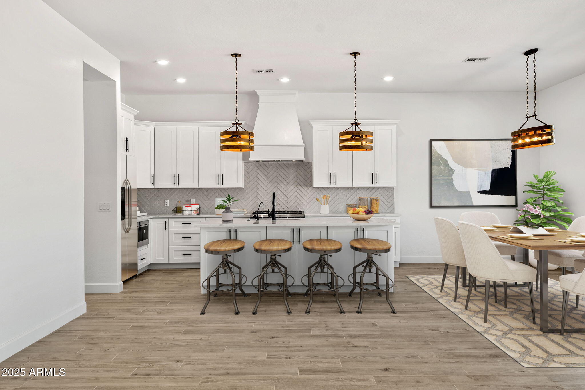 17083 East Dl Lane Rio Verde, AZ 85263 - Photo 5 of 22 a view of kitchen with cabinets and wooden floor