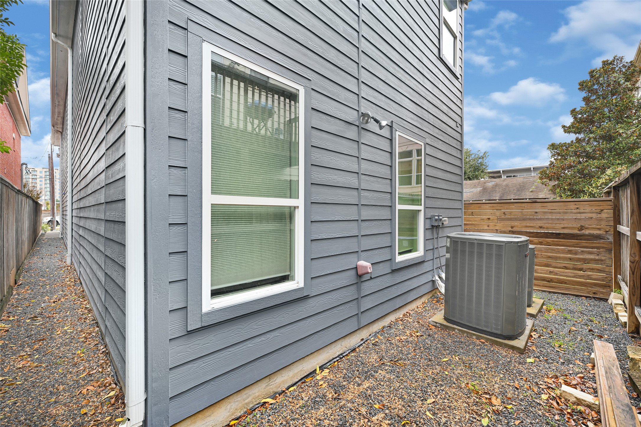 6118 Truro Street Houston, TX 77007 - Photo 36 of 39 a view of a wooden door with a bench