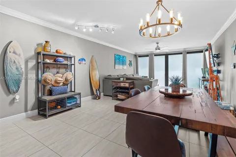 a view of a livingroom with furniture