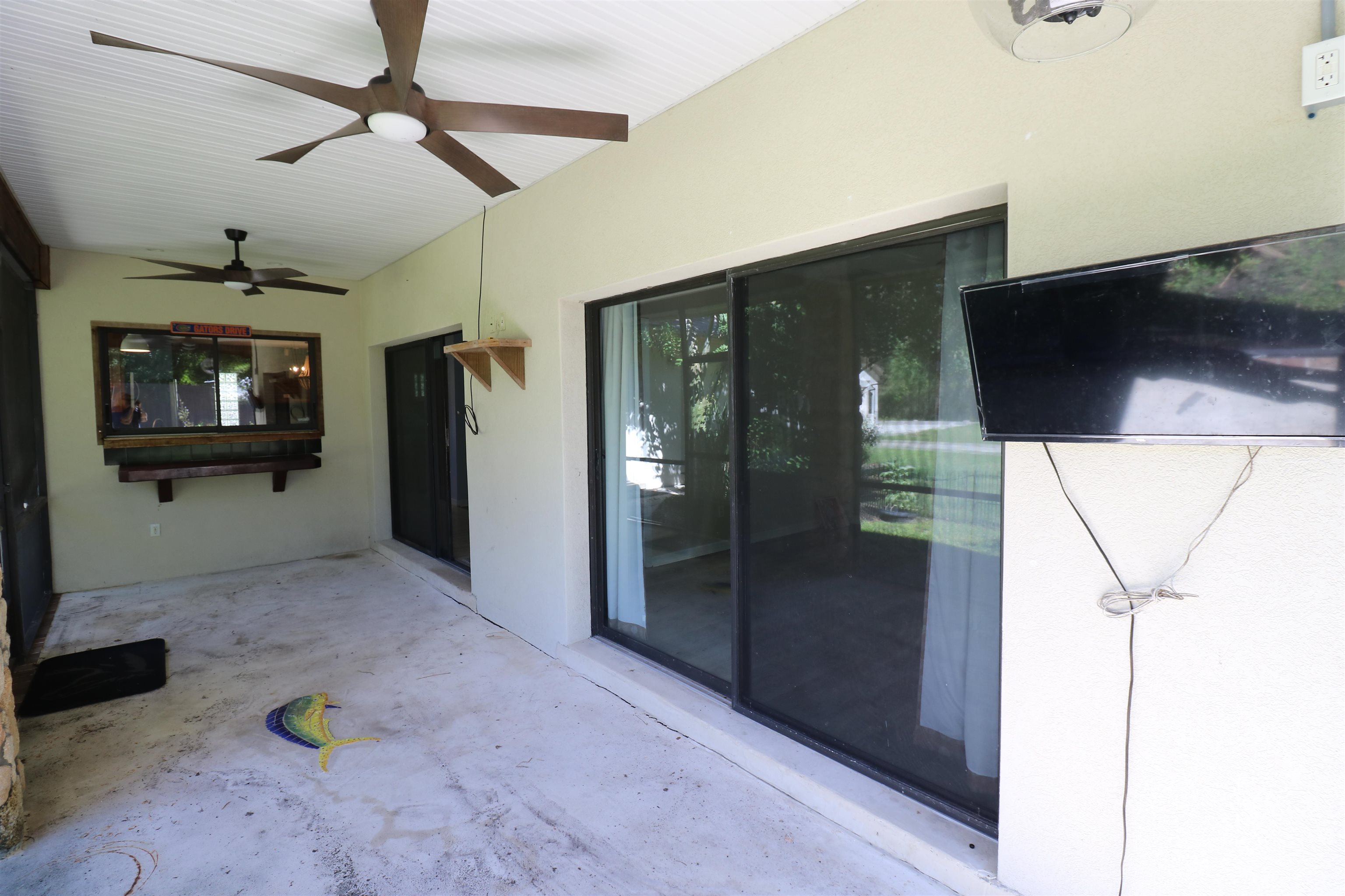 5861 Datil Pepper Road St. Augustine, FL 32086 - Photo 26 of 27 View of patio with ceiling fan