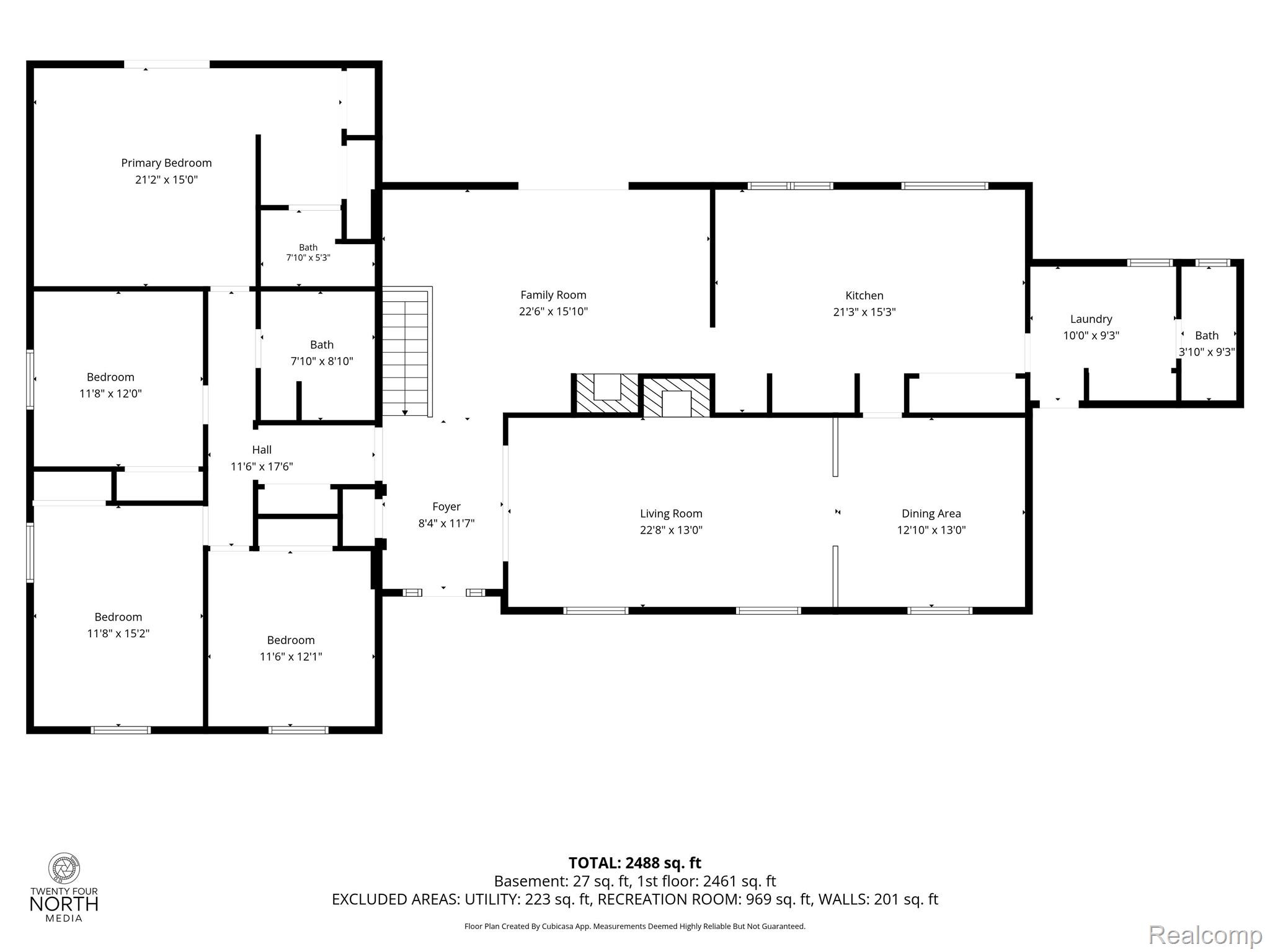 7020 Rattalee Lake Road Clarkston, MI 48348 - Photo 46 of 47 Floor plan