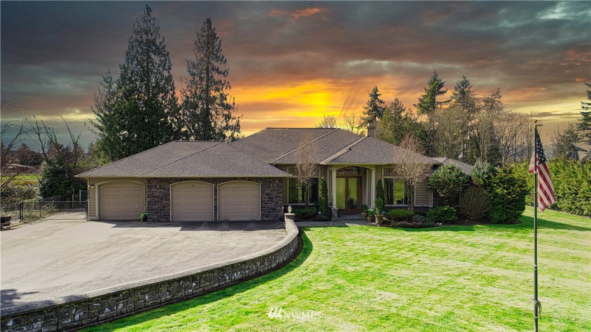 4830 Fobes Road Snohomish, WA 98290 - Photo 1 of 35 a house view with a garden space
