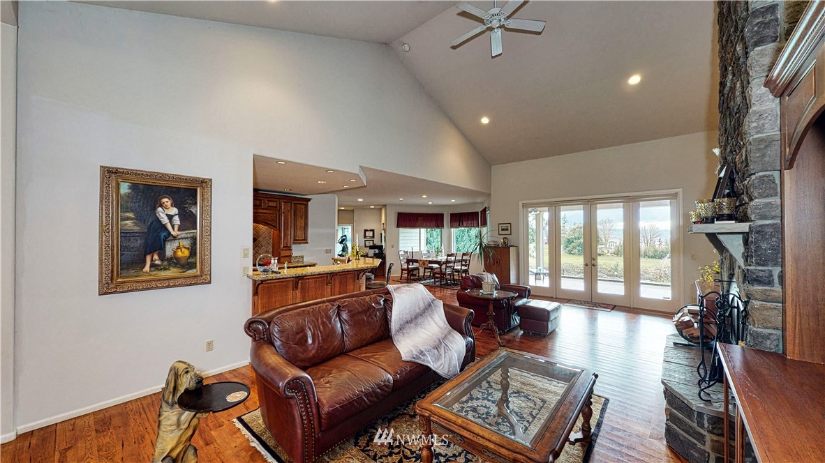 4830 Fobes Road Snohomish, WA 98290 - Photo 15 of 35 a living room with furniture and a flat screen tv