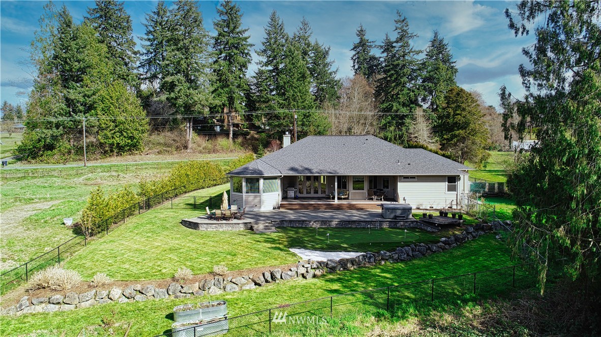 4830 Fobes Road Snohomish, WA 98290 - Photo 6 of 35 a view of a house with a yard porch and sitting area