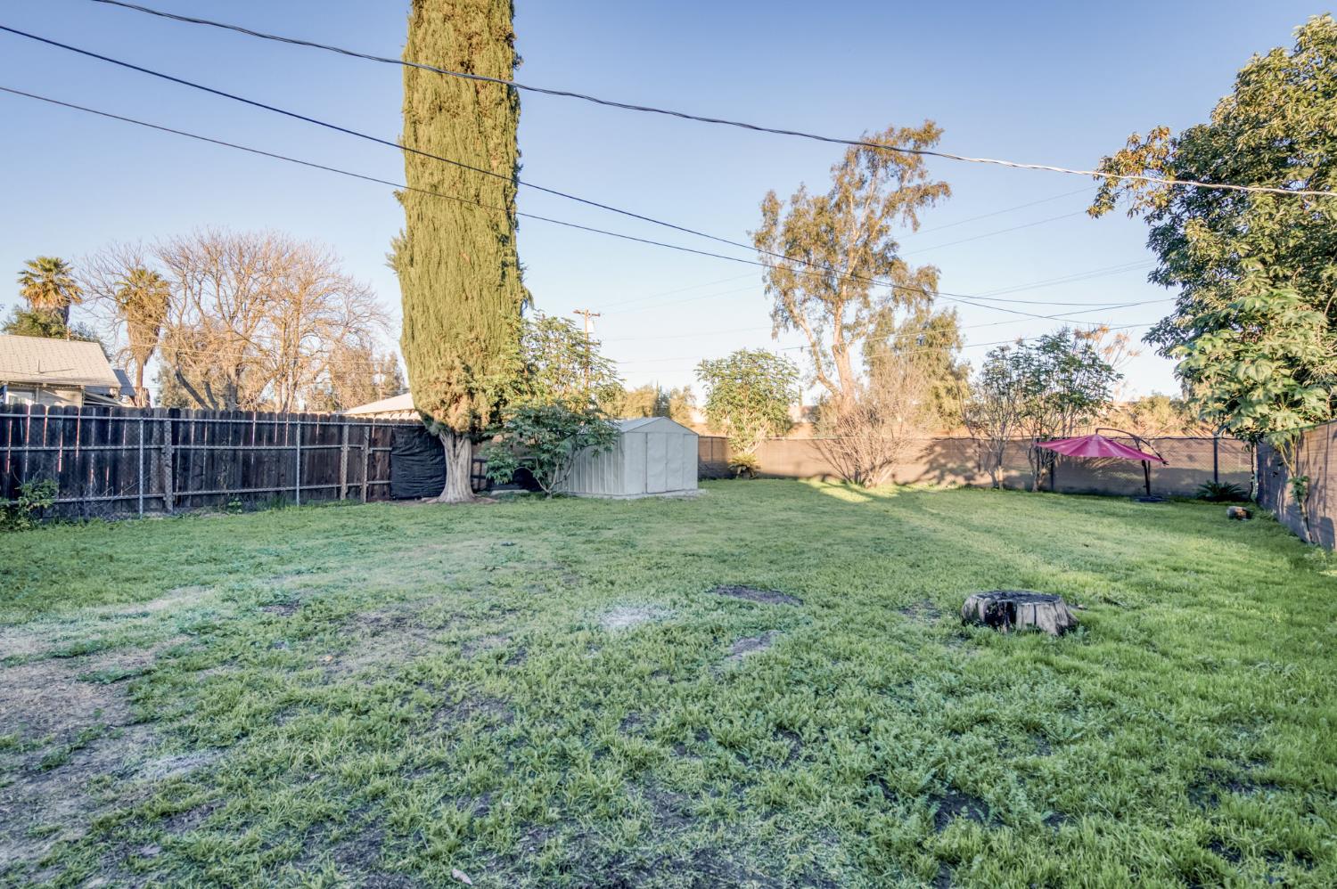 2414 Snyder Street Selma, CA 93662 - Photo 21 of 28 a backyard of a house with lots of green space