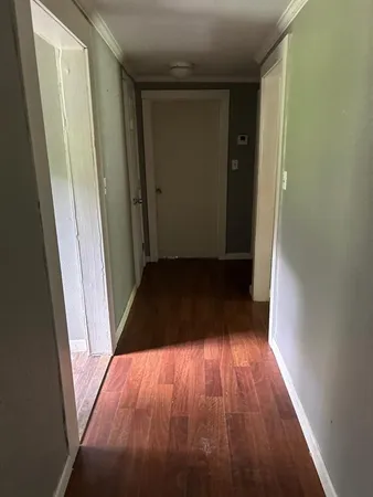 a view of wooden floor