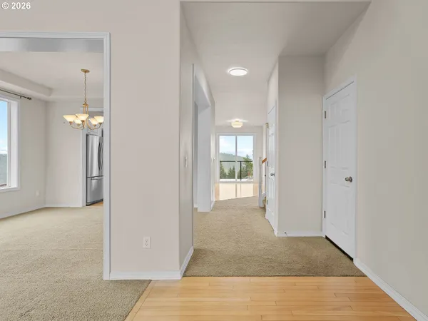 en view interior of the house and view of bathroom