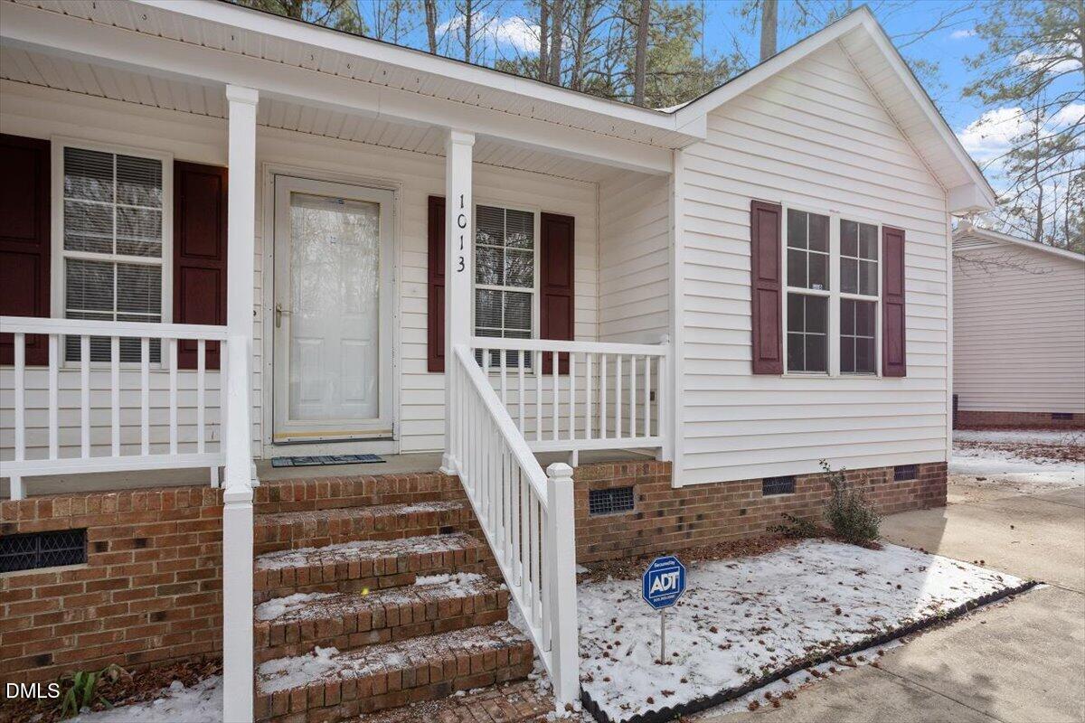 1013 Spawn Place Knightdale, NC 27545 - Photo 4 of 22 a front view of a house with stairs