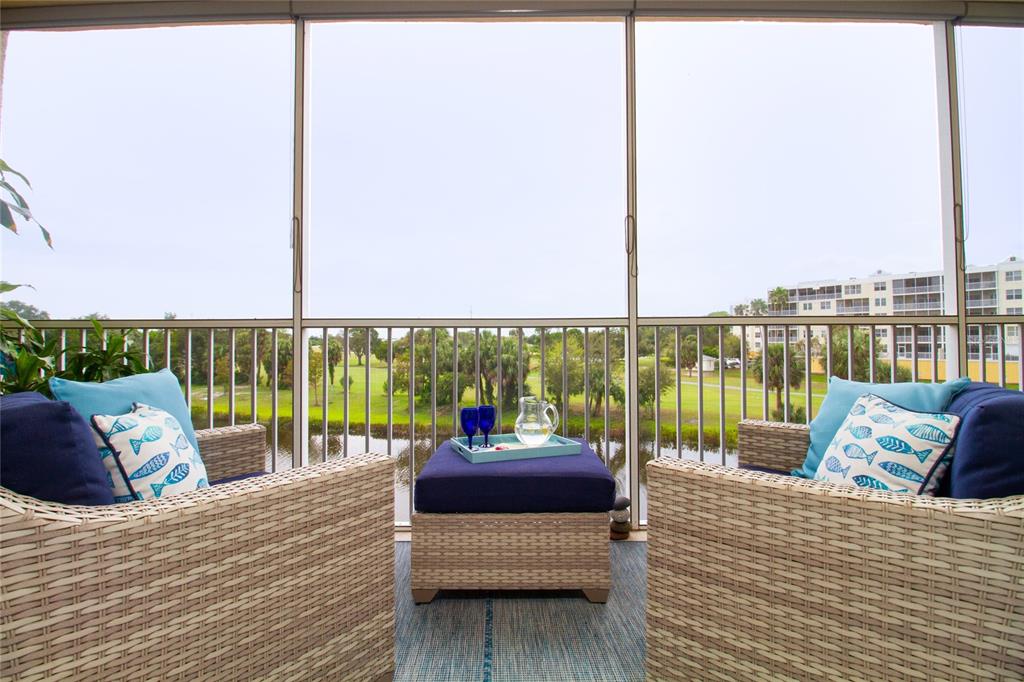 Balcony Overlooking Water