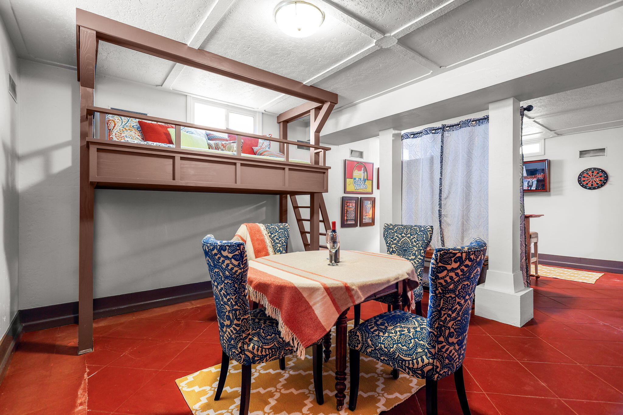 1465 Riverside Drive Redding, CA 96001 - Photo 124 of 163 a dining room with furniture and wooden floor