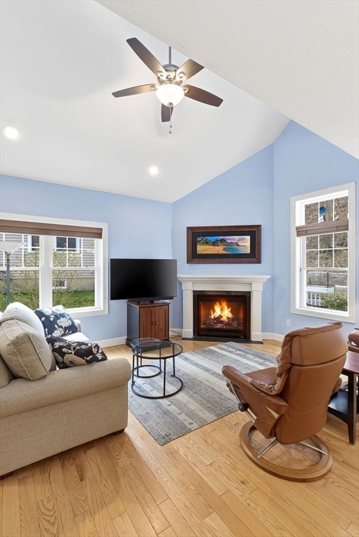 6 Trail Ridge Way, Unit D Harvard, MA 01451 - Photo 12 of 28 a living room with furniture and a fireplace