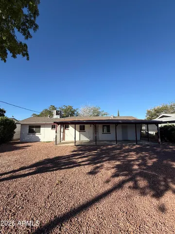 a view of a house with wooden floor