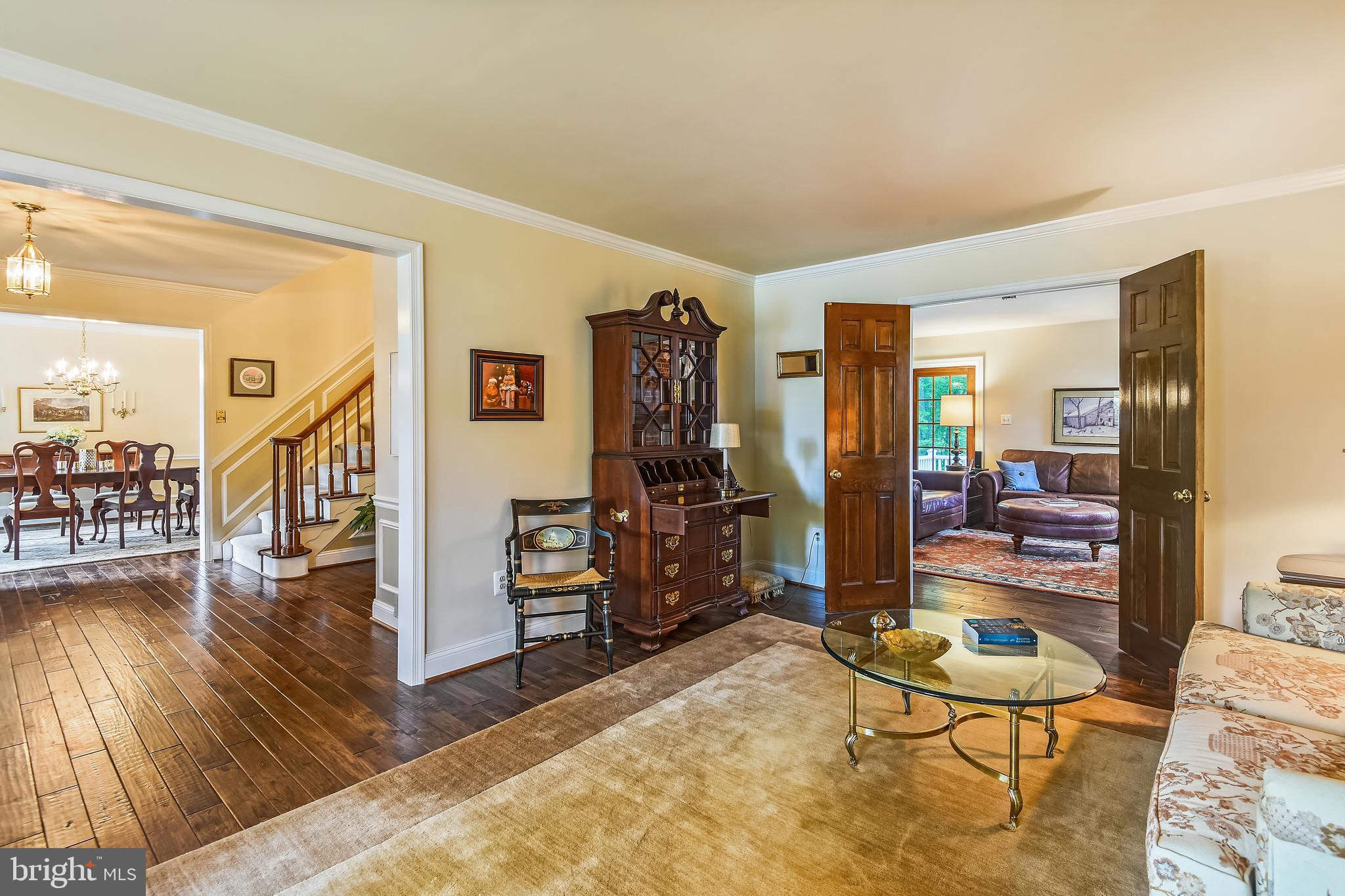 11949 Grey Squirrel Lane Reston, VA 20194 - Photo 16 of 65 Living room opens to family room