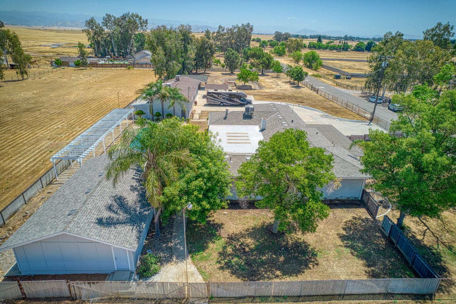 5578 Perrin Road Clovis, CA 93619 - Photo 9 of 62 an aerial view of a house with outdoor space