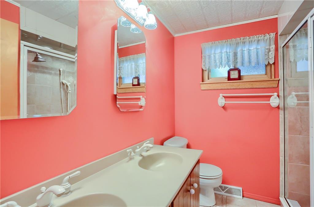 3912 Shepard Road Gibsonia, PA 15044 - Photo 15 of 25 Double sink, in this large first floor remodeled bathroom.