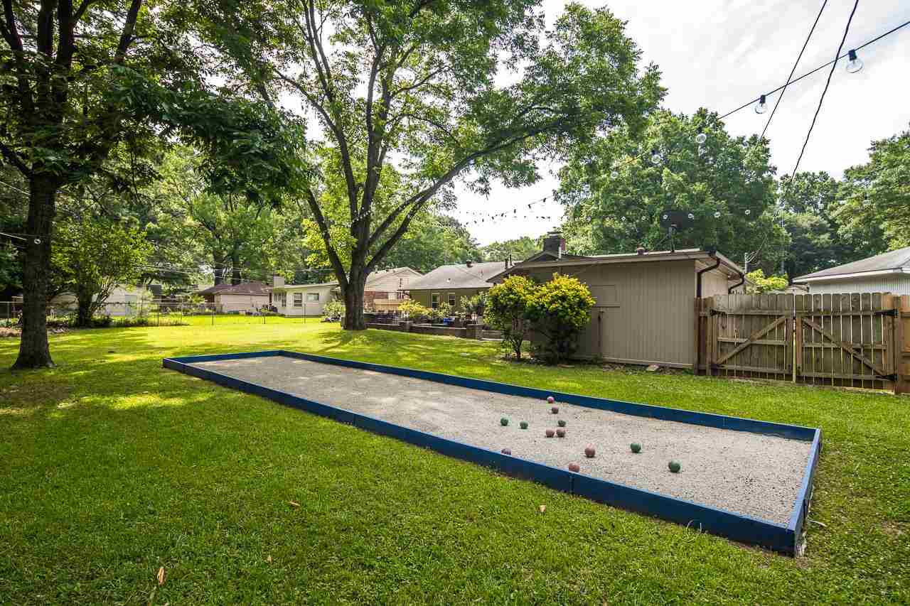 1057 Dearing Road Memphis, TN 38117 - Photo 24 of 25 This home has it's very own Bocce Court! What could be more fun than playing bocce while you grill and entertain on the patio? Great way to practice for Italian Fest!